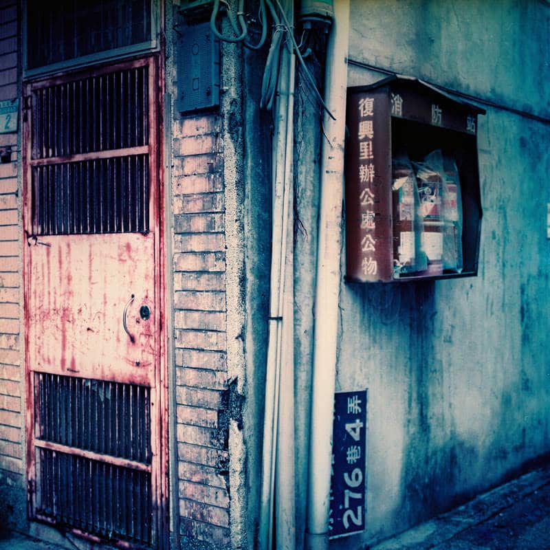 Cornered - LomoChrome Purple XR 100-400