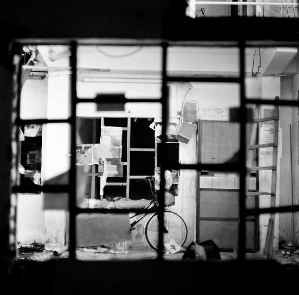 Photography: Through the window – Shot on Fuji Acros 100 at EI 100 (120 format)