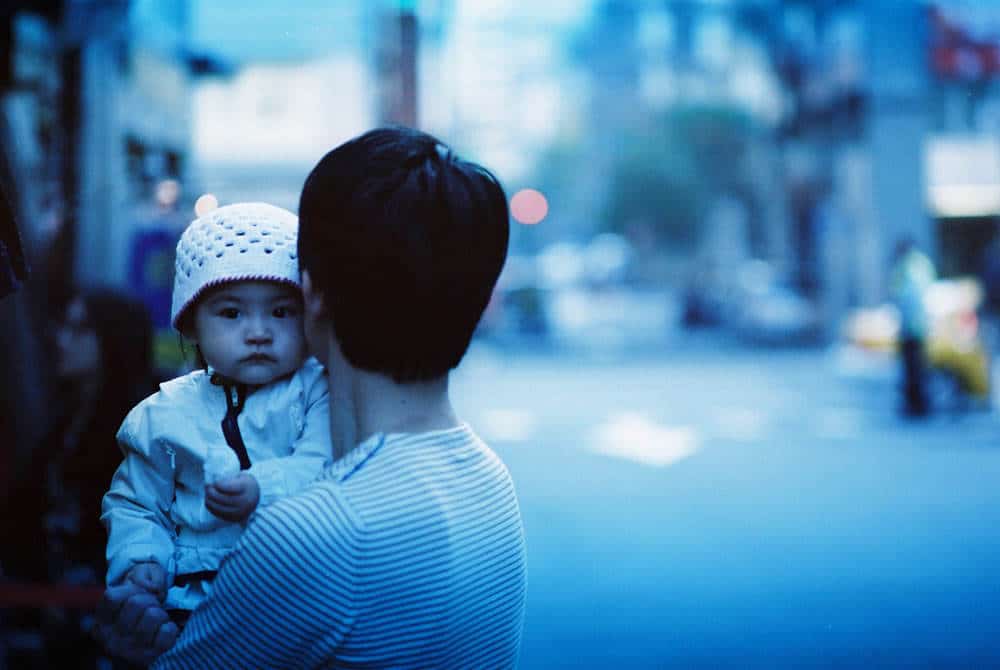 Baby blue - Fuji 500T motion picture film