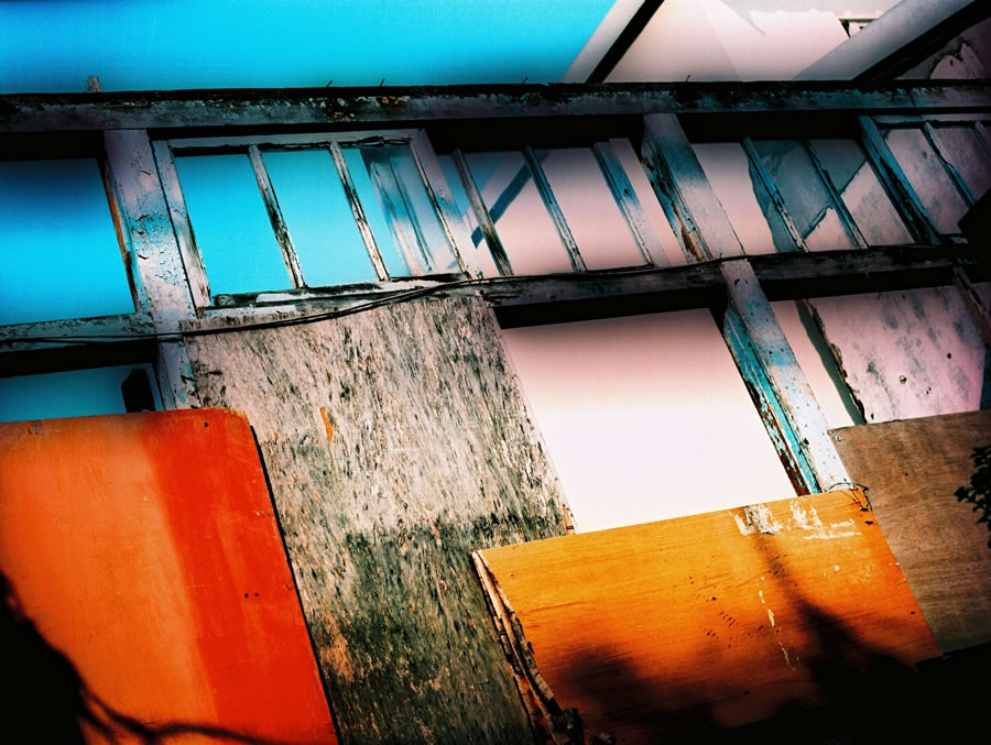 Boarded - Kodak E100VS shot at ISO200 and cross processed