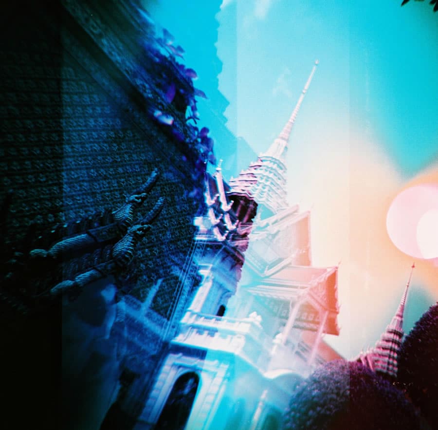 Abstract - Lomochrome Purple XR 100-400 shot at ISO400