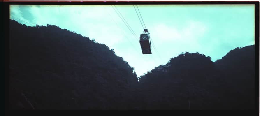 Photography: Cable cars – Shot on Lomography Lomochrome Purple XR 100-400 at EI 400 (120 format)