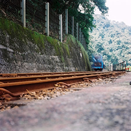 Railroaded - Kodak Ektar 100 shot at ISO100. 120 / 6x6 @kodakCB #believeinfilm