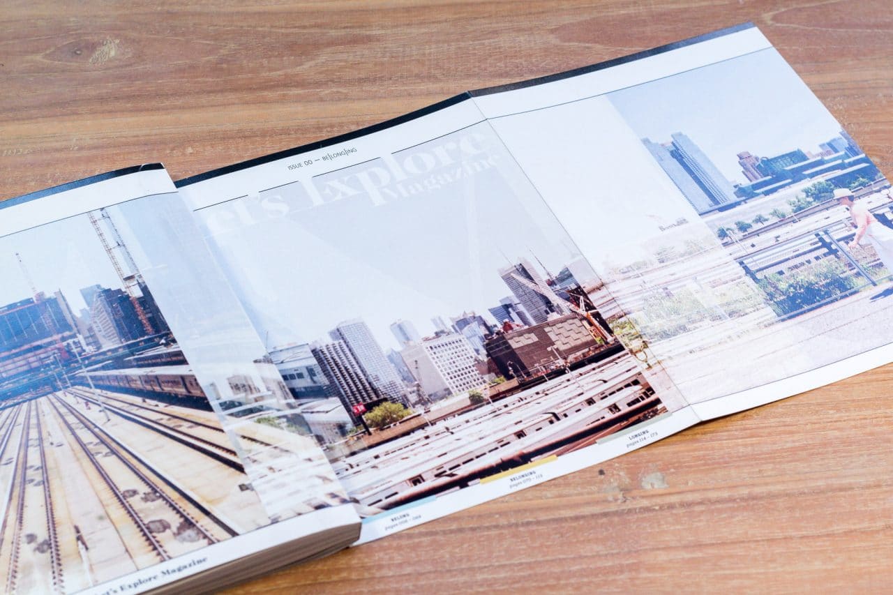 Let's Explore Magazine - issue 01 concept