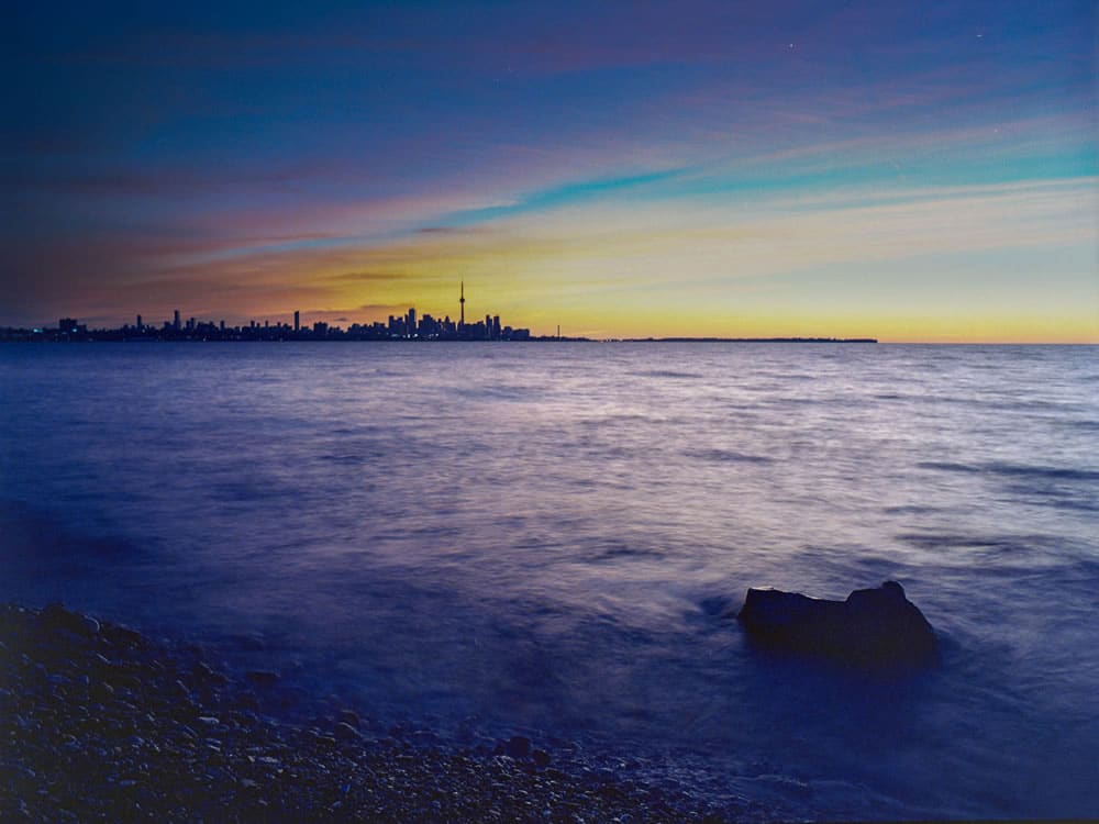 Blue hour with Kodak Ektar 100