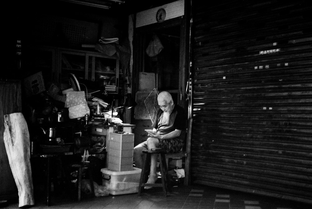 Photography: Slow day – Ilford Delta 100 Professional (35mm)