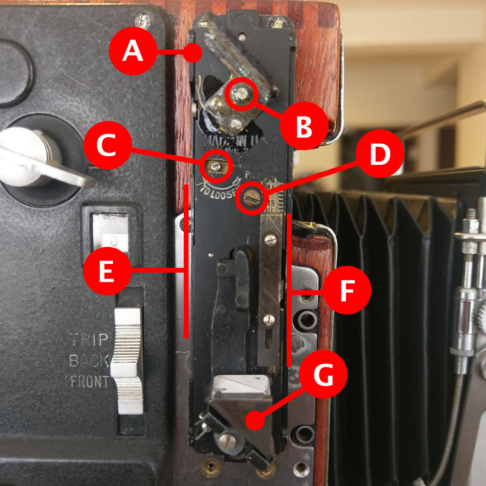 Building a naked Aero Ektar Speed Graphic: The AEROgraphic project part 5: Focal plane shutter tuning and rangefinder