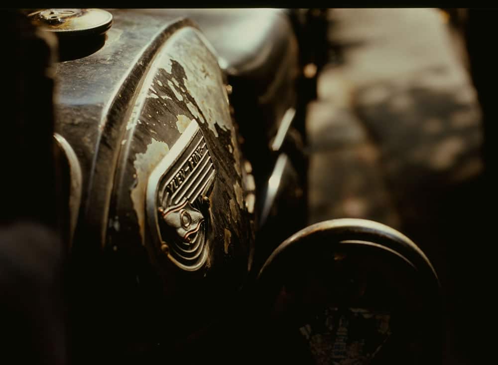 Tank slapped - Shot on Fuji Provia 100F (RDP III) at EI 100. Color reversal (slide) film in 120 format shot as 6x4.5.