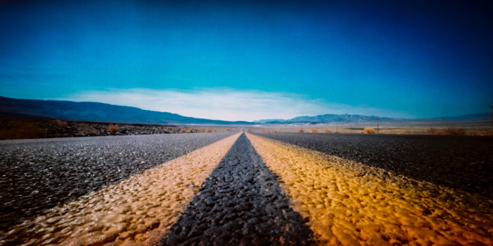 Photography: Death Valley Approach #03 – Shot on Kodak EKTACHROME 100GP (120)