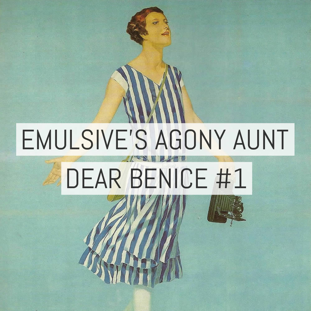 Introducing EMULSIVE’s agony aunt – Dear Benice #1: How can I let people know I’m still shooting film?