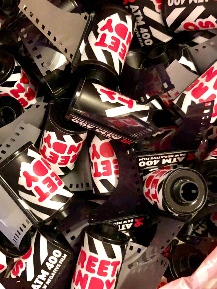 Featured project: Street Candy ATM 400 black and white negative film