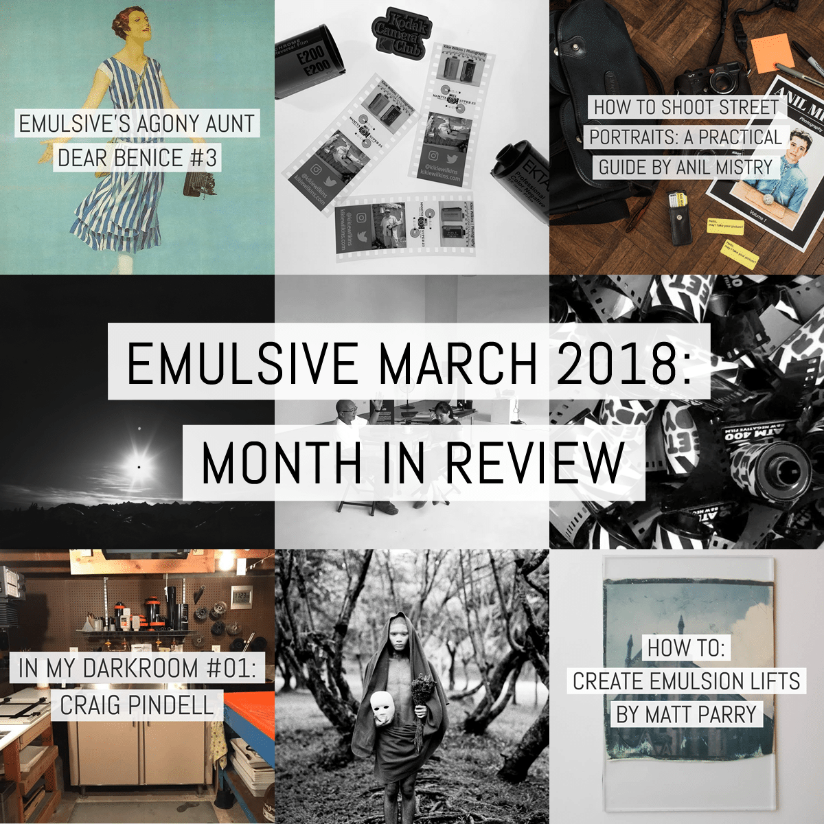 EMULSIVE March 2018: month in review