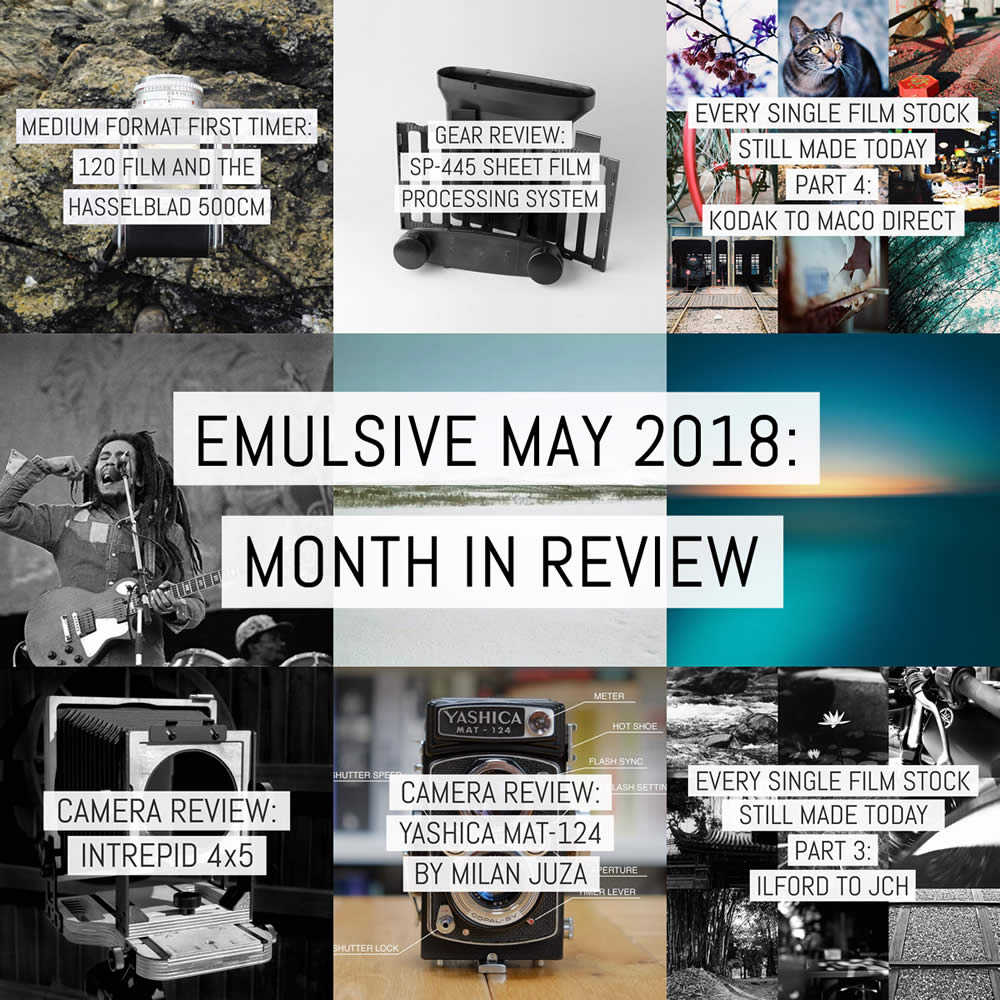 EMULSIVE May 2018: month in review