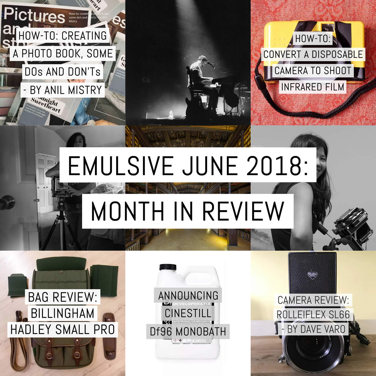 EMULSIVE June 2018: month in review