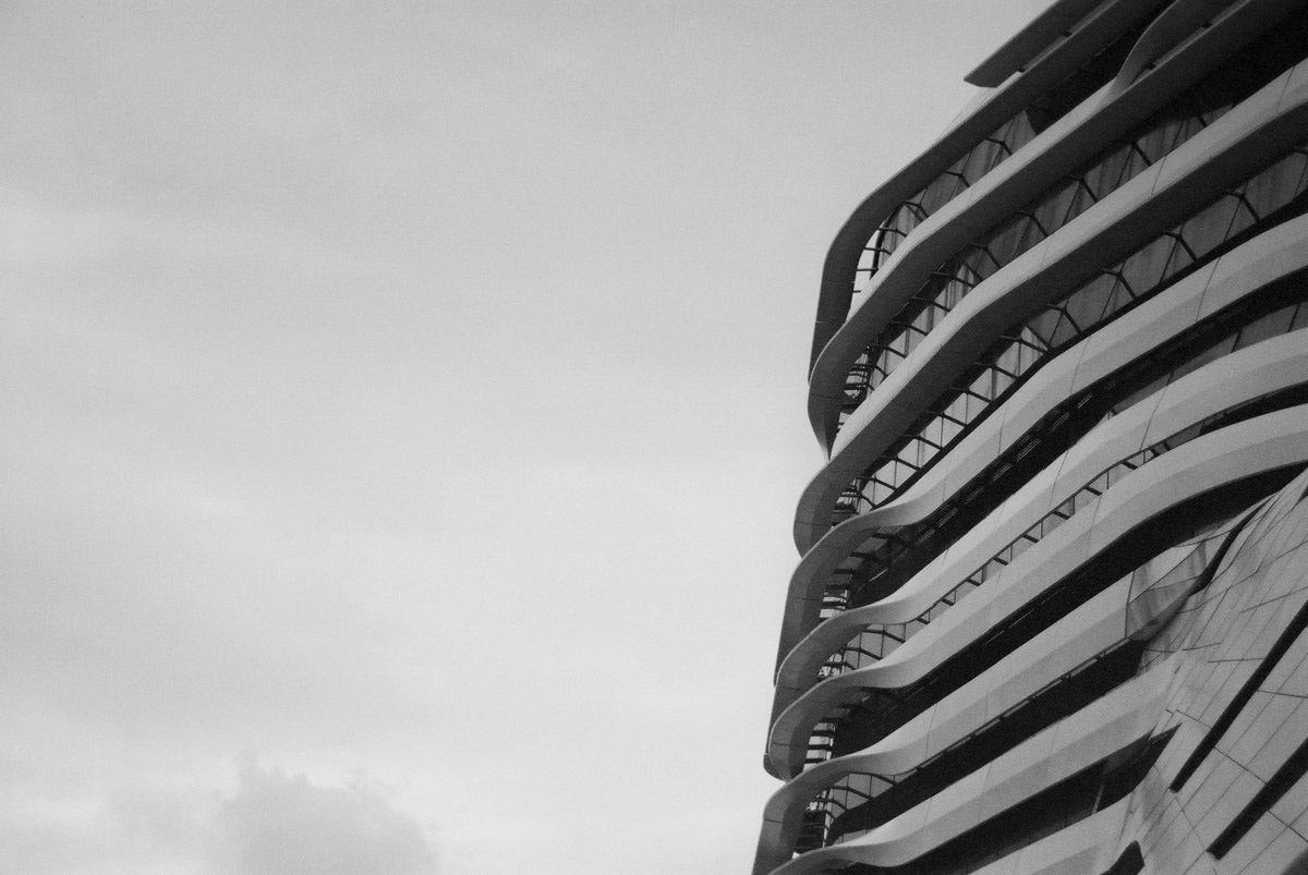 Photography: Innovation Tower – Shot on ADOX Silvermax 100 at EI 100 (35mm format)