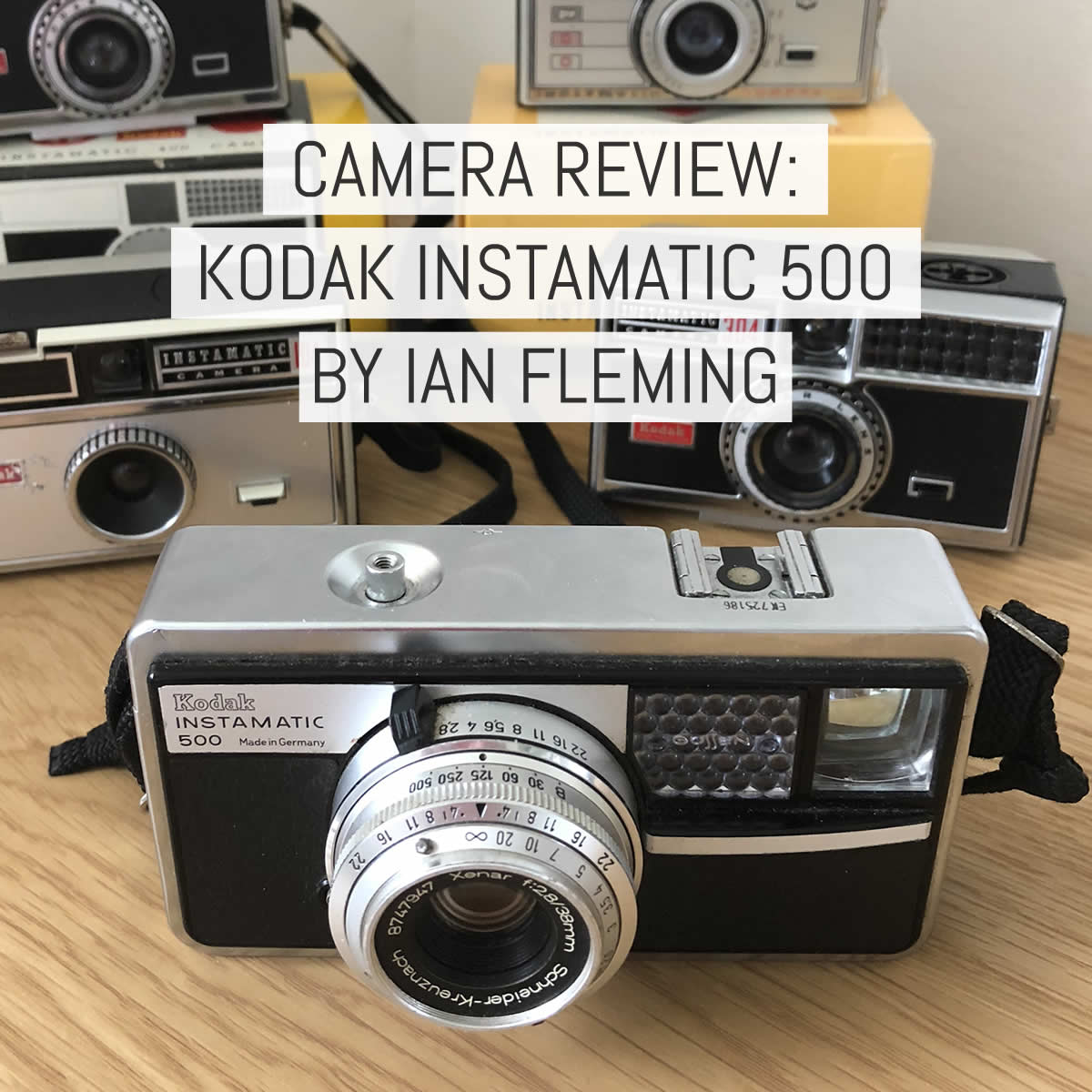 Camera review: the Kodak Instamatic 500 or, why I love 126 format film