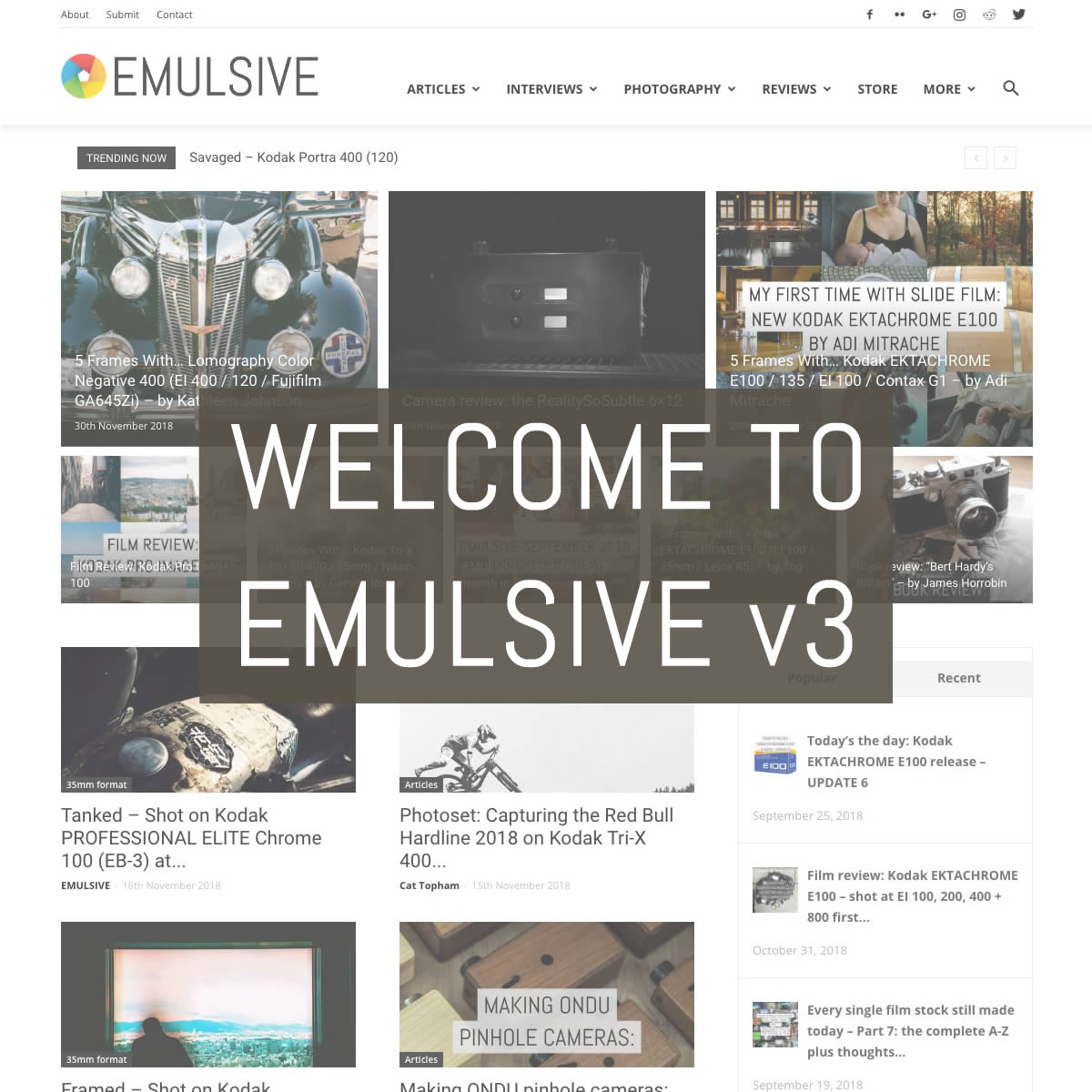 Cover - Welcome to EMULSIVE v3