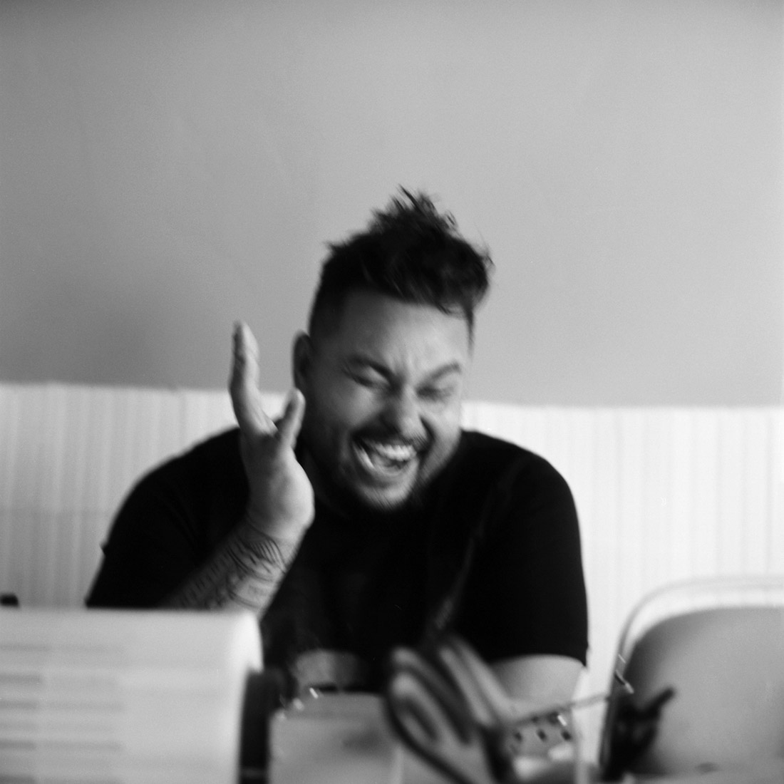 Jon Canlas - Me, Rolleiflex 2.8C, ILFORD HP5 PLUS+3