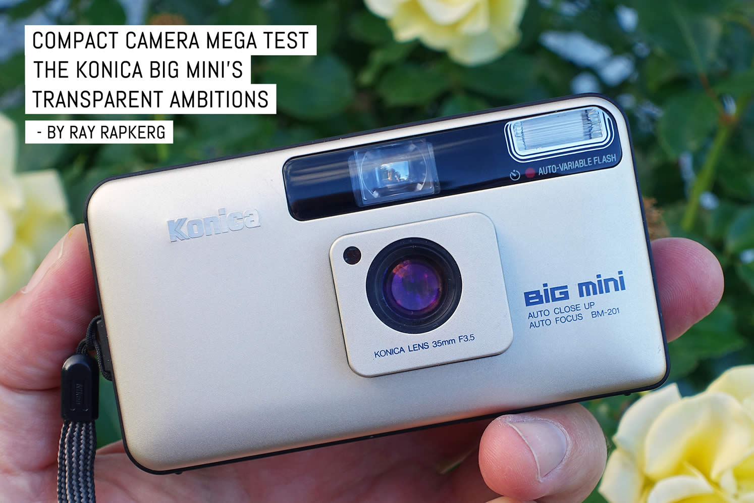 Compact camera mega test: The Konica Big Mini’s transparent ambitions