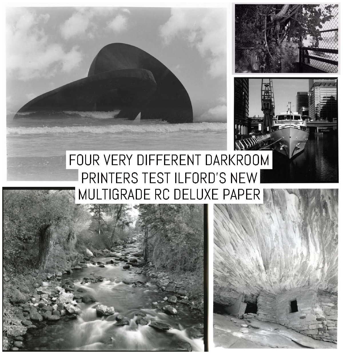 Four very different darkroom printers test ILFORD’s new Multigrade RC Deluxe paper