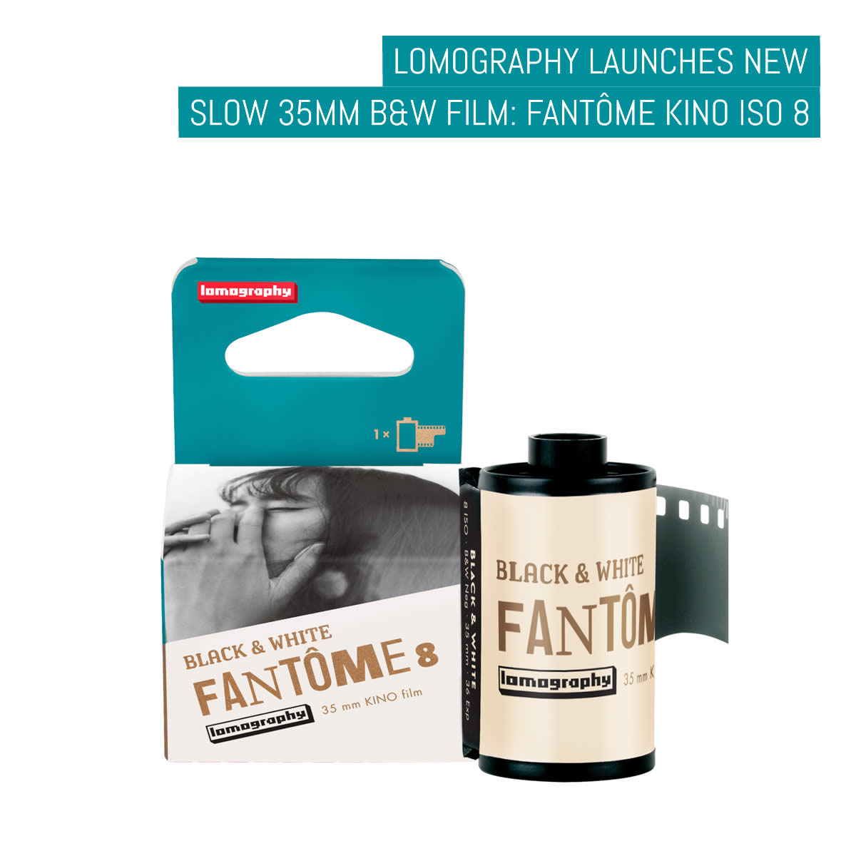 Lomography launches new slow 35mm B&W film: Fantôme Kino ISO 8
