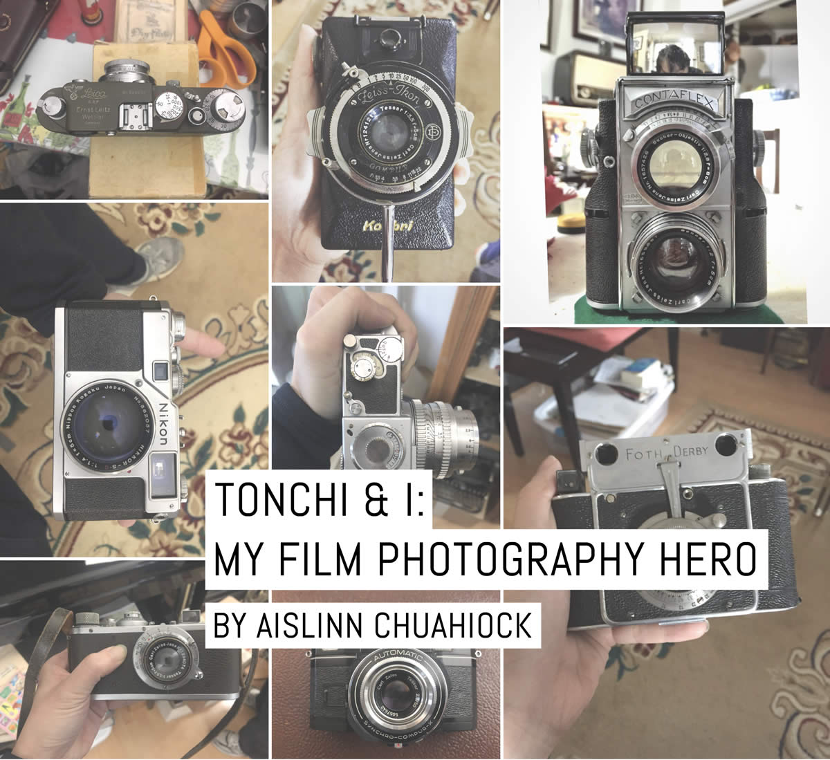 Tonchi & I: My film photography hero