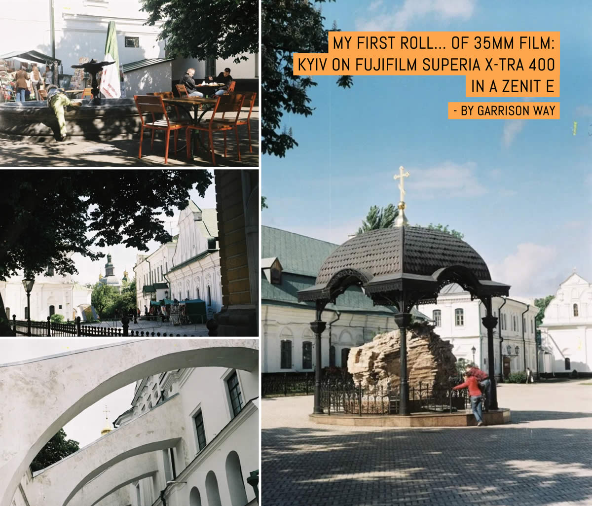 My first roll… Of 35mm film: Kyiv on Fujifilm Superia X-TRA 400 in a Zenit E