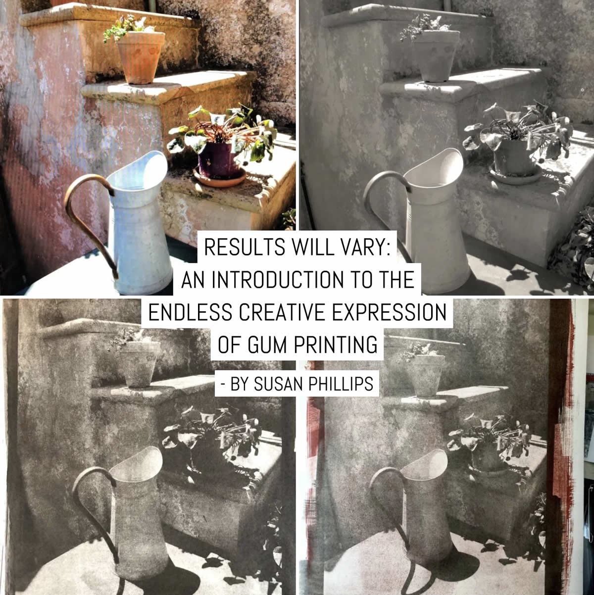 Results WILL vary: An introduction to the endless creative expression of gum printing