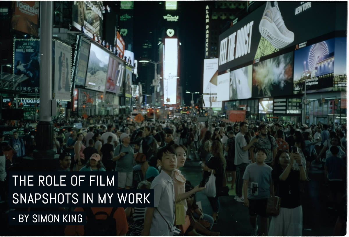 The role of film snapshots in my work