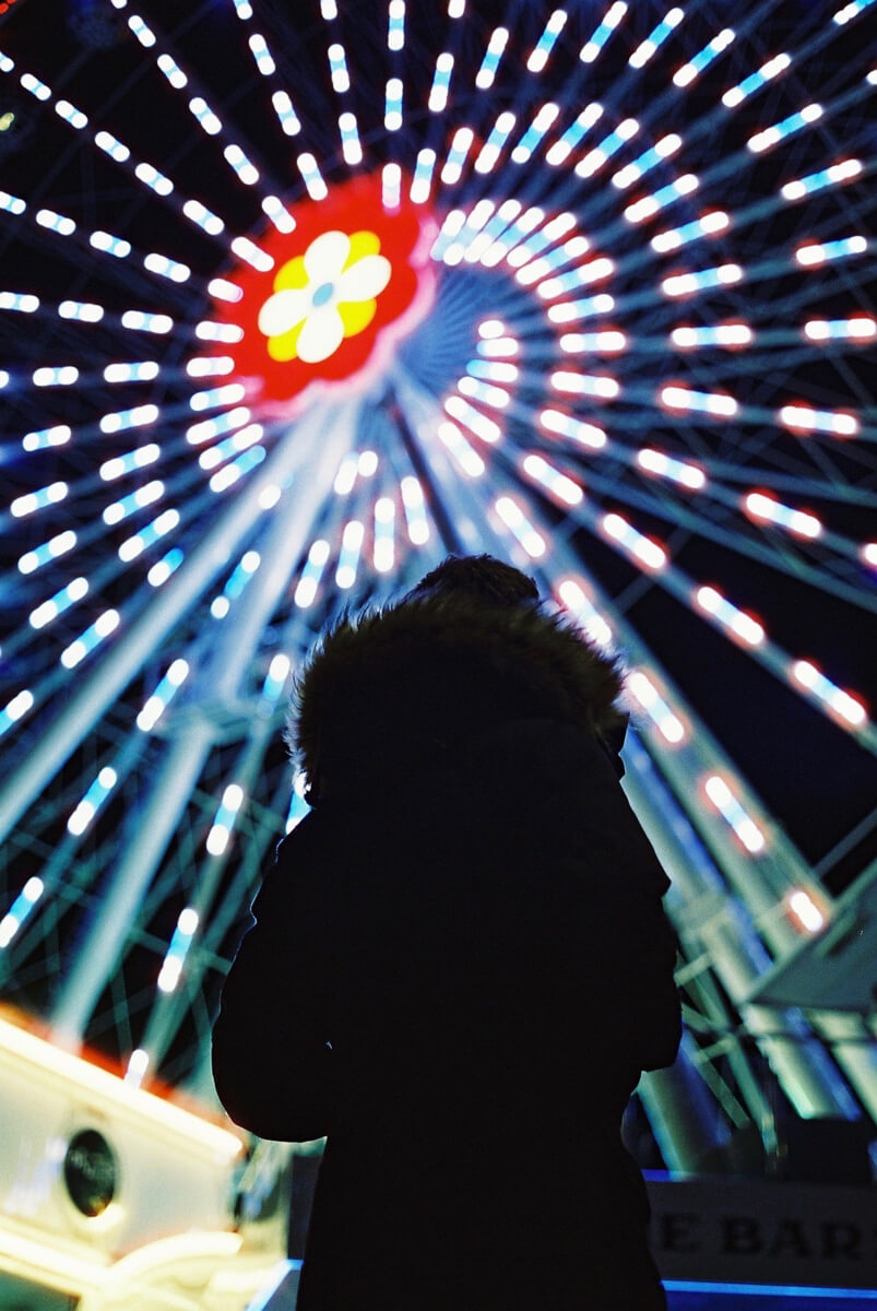 5 Frames... Of fun at the fair on CineStill 800T (EI 800 / 35mm format / Leica M3) - by Maxime Evangelista