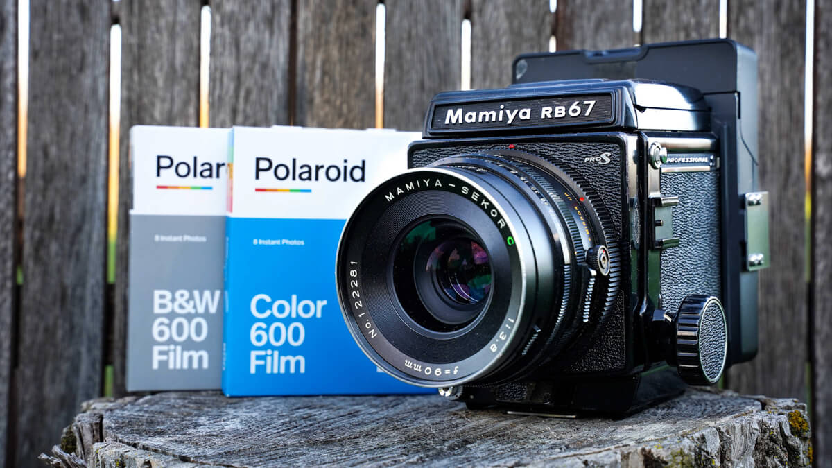 5 Frames… Of Polaroid 600 + SX-70 film on a Mamiya RB67 and a Rezivot Instant Film back