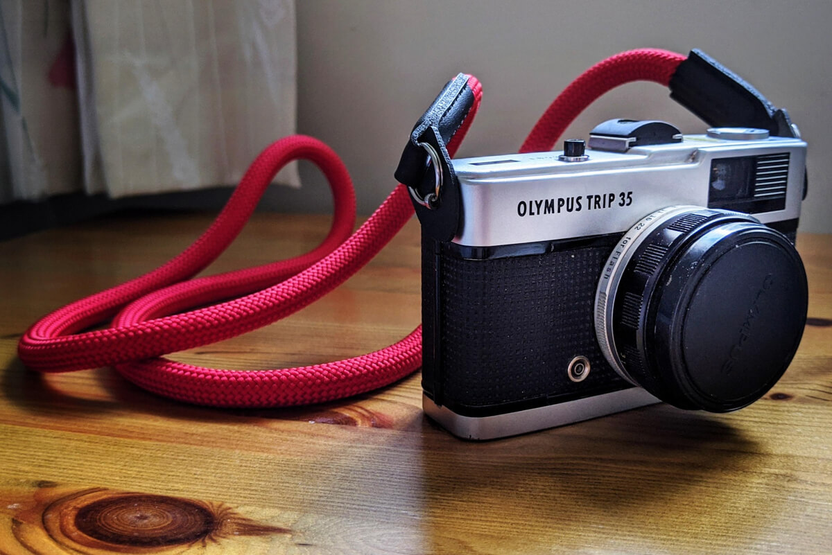 5 Frames with a forgotten Olympus Trip 35 on ILFORD XP2 Super (35mm Format / EI 200)