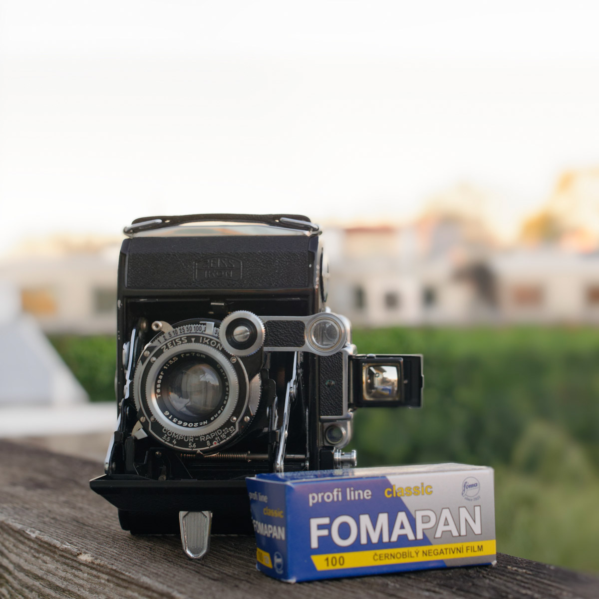 5 Frames… Of Laurel Hill Cemetery on Fomapan 100 Classic (120 Format / EI 100 / Zeiss Ikon Super Ikonta A 531 + 7cm Tessar)