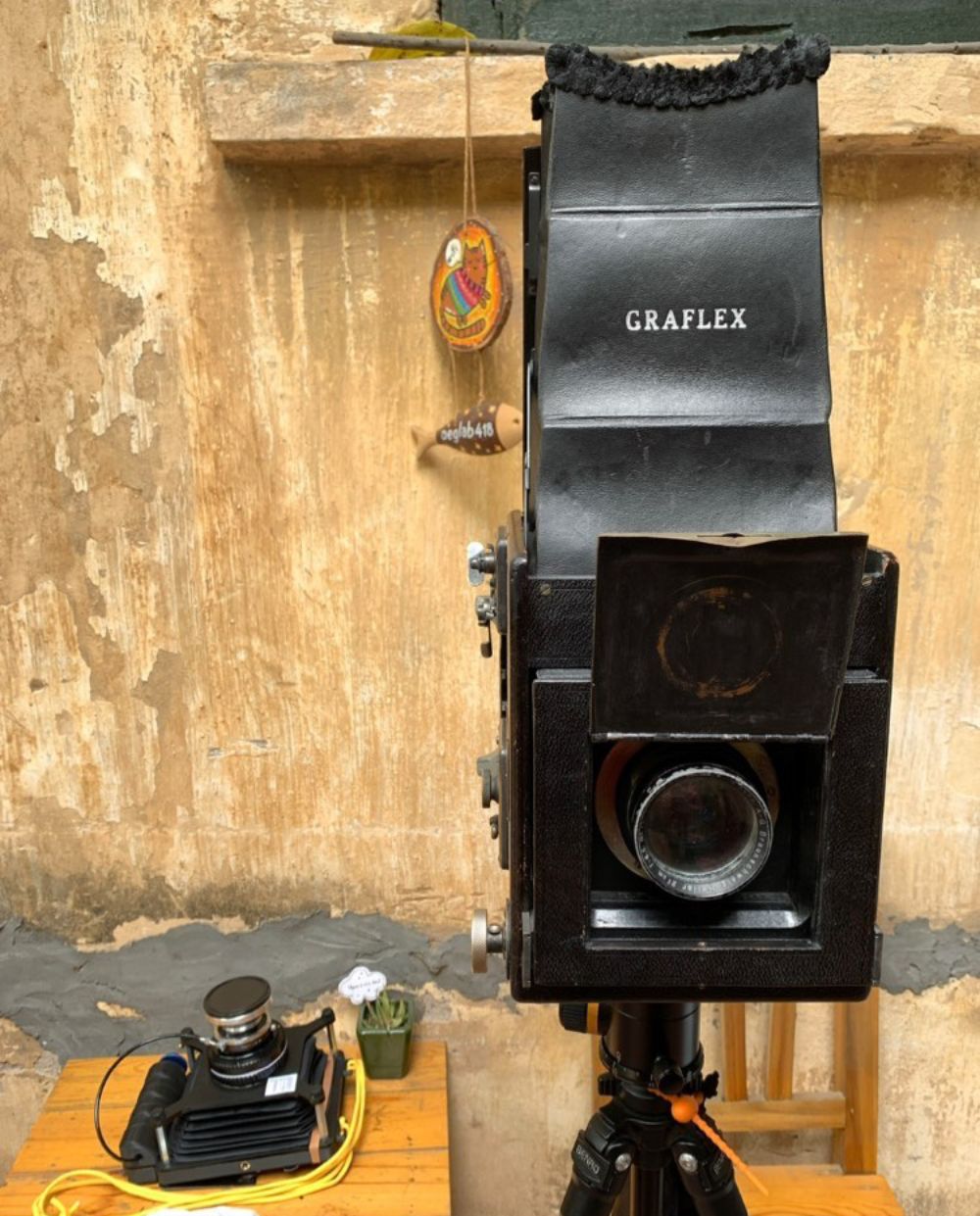 My 1920 Graflex RB Tele 4x5 and Voigtlander Heliar 210mm f/4.5