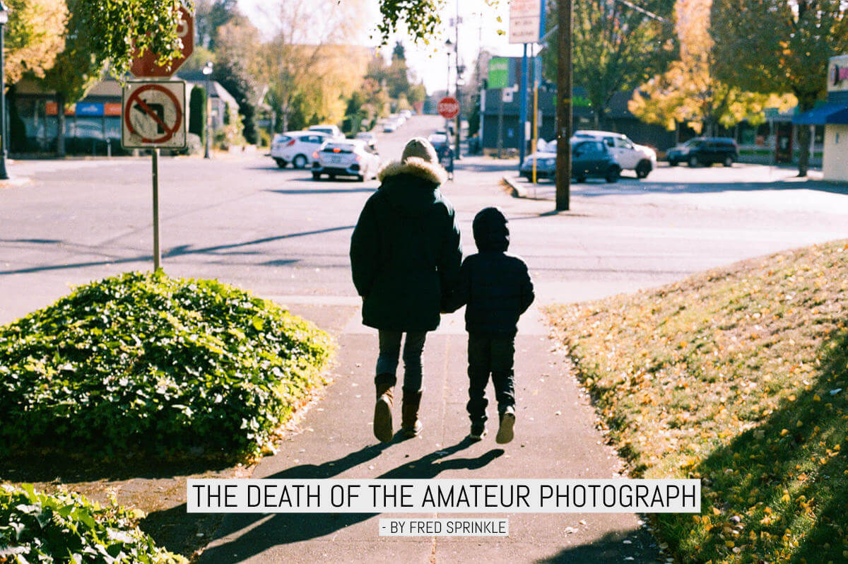 The death of the amateur photograph