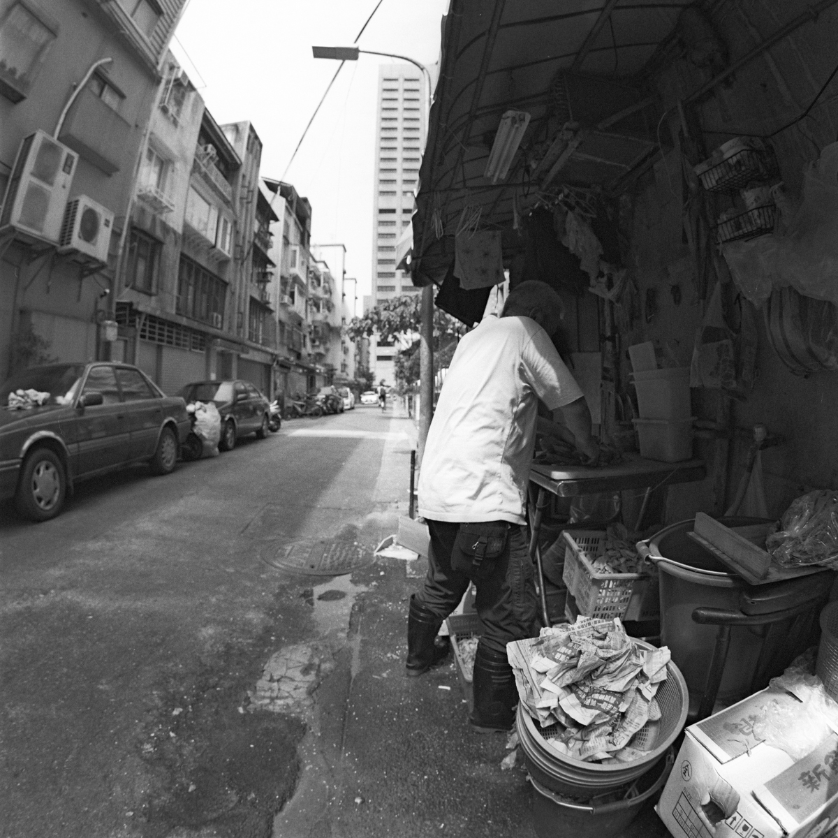 Photography: At your stations – Shot on Kodak T-MAX 100 at EI 200 (120 format)