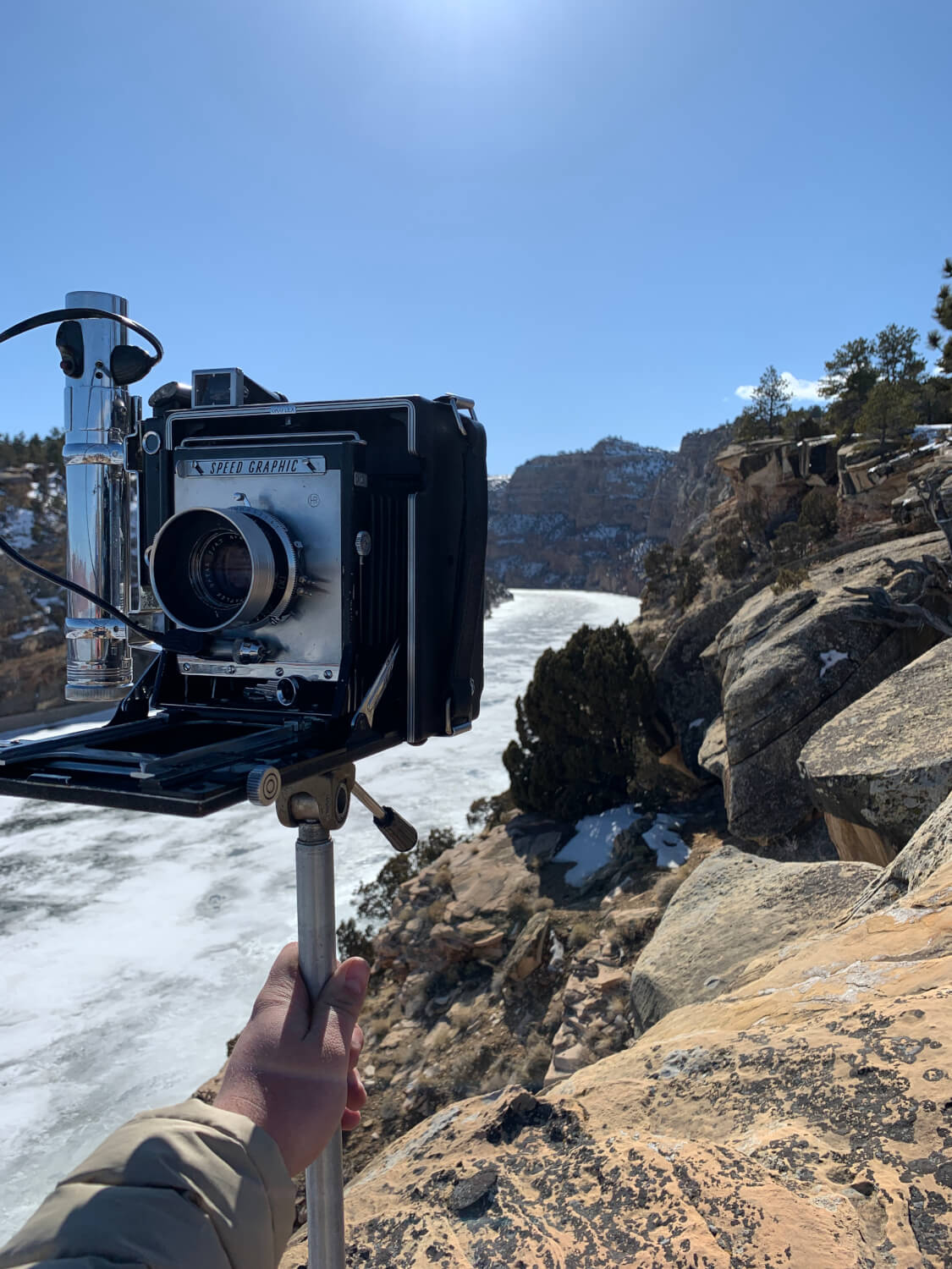 My first roll… Well, plate: 4×5 format J. Lane Speed Dry Plate, El 25, Graflex Speed Graphic + Graflex Optar 135mm f/4.7