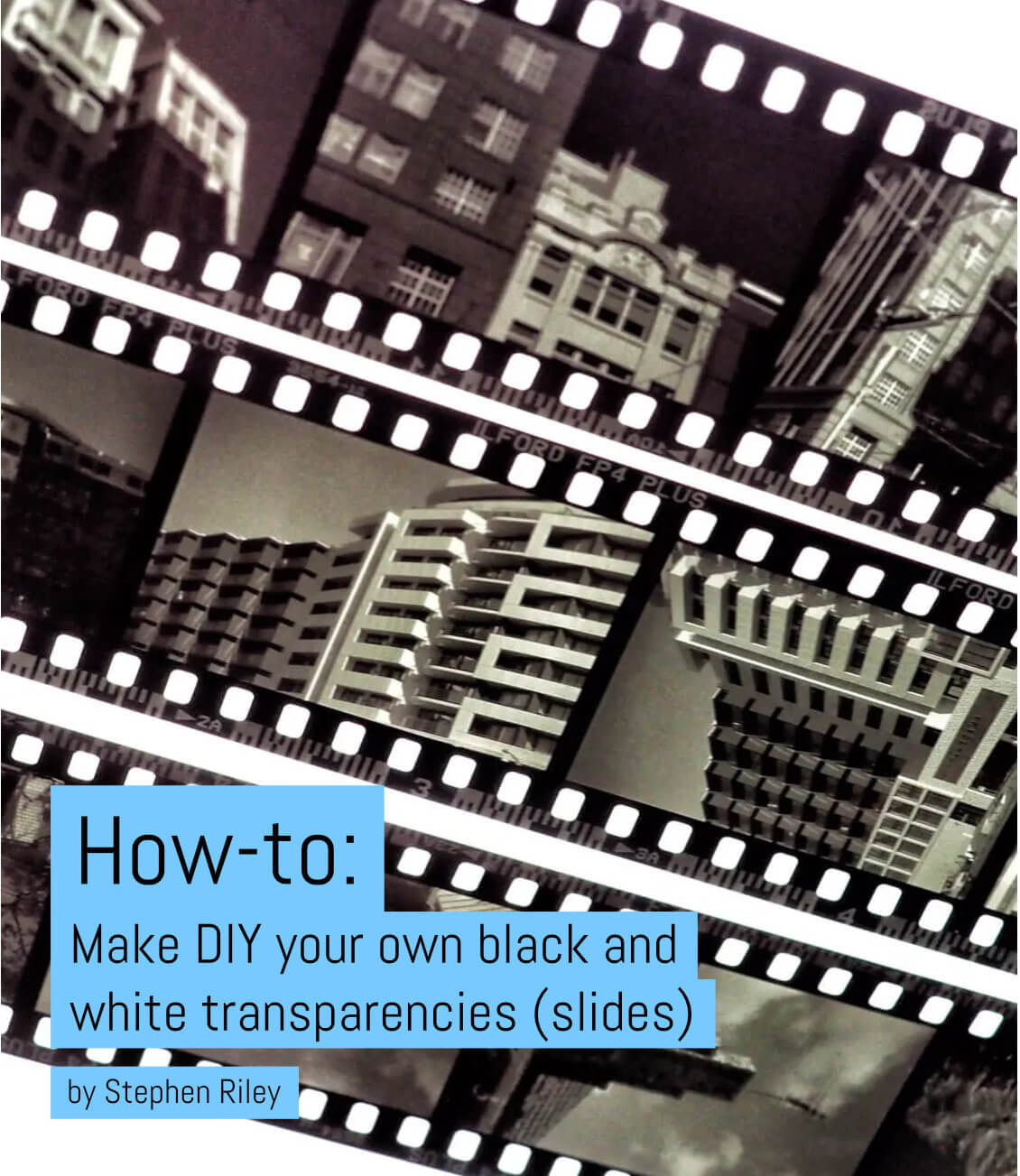 How-to: Make DIY your own black and white transparencies (slides)