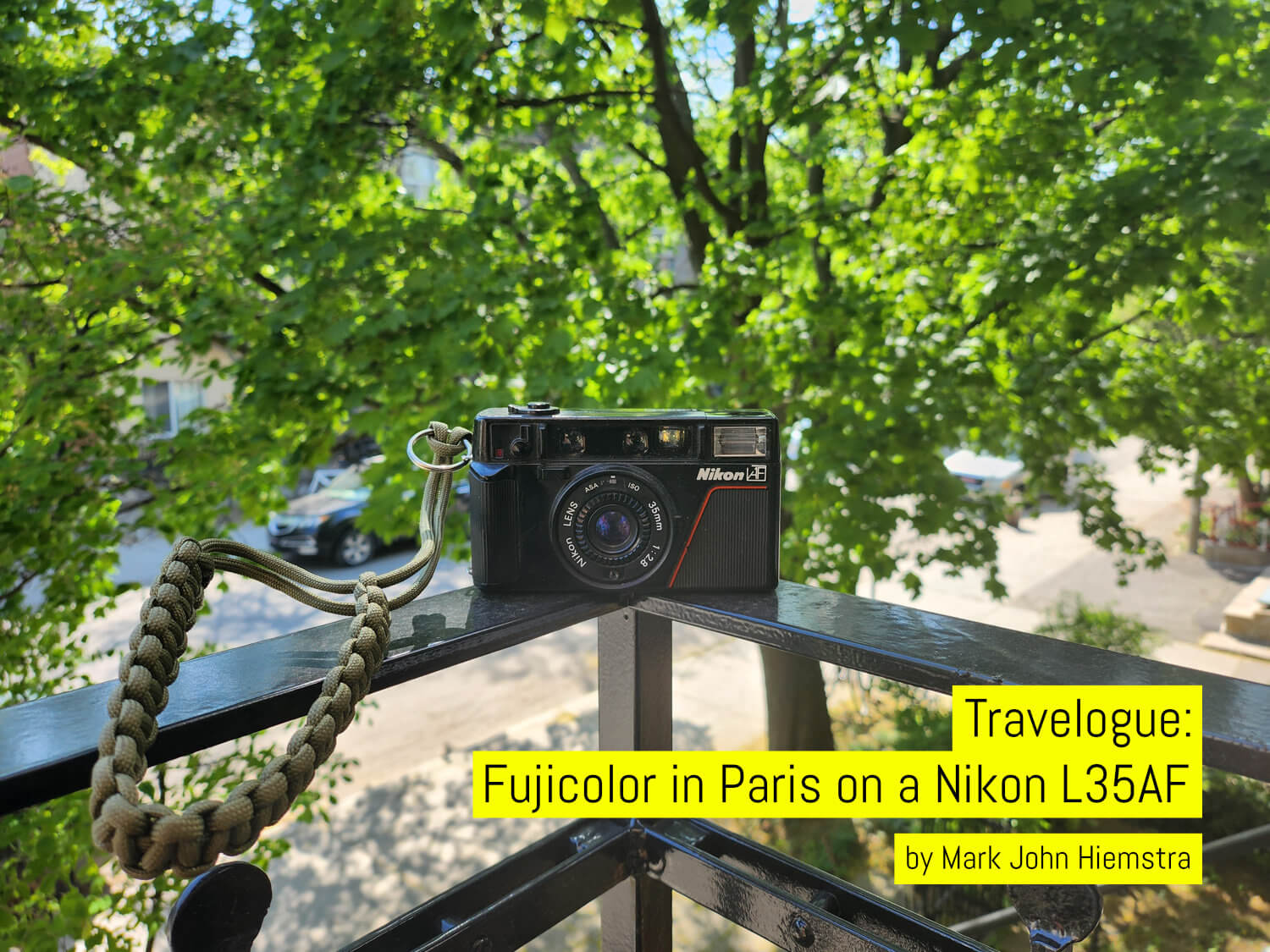 Travelogue: Fujicolor in Paris on a Nikon L35AF - by Mark John Hiemstra